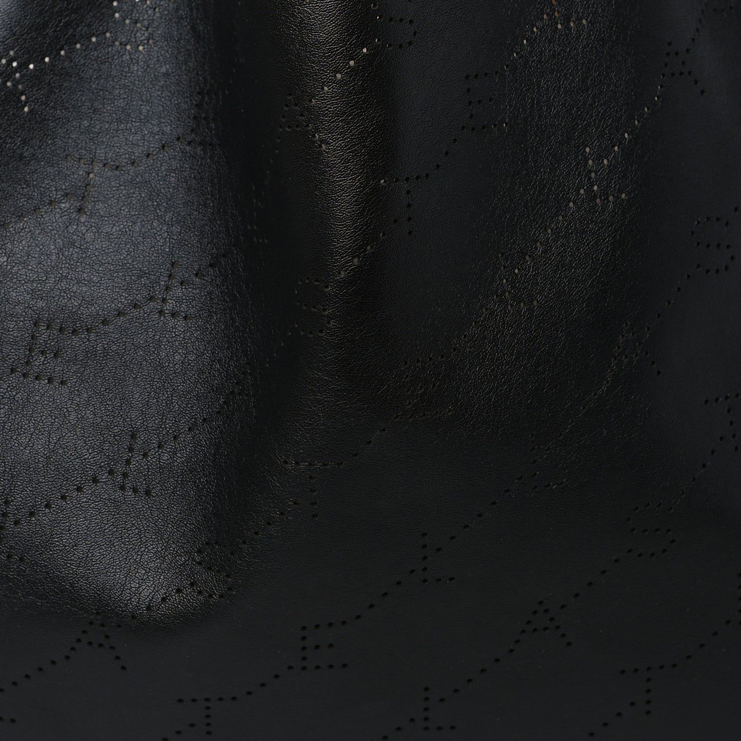 Eco Alter Nappa Perforated Logo Falabella Reversible Tote Black