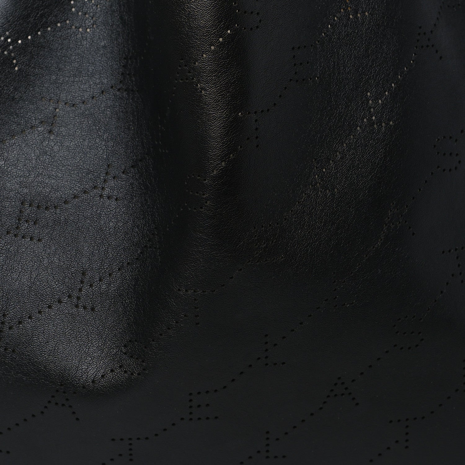 Stella McCartney Eco Alter Nappa Perforated Logo Falabella Reversible Tote Black 8 of 10