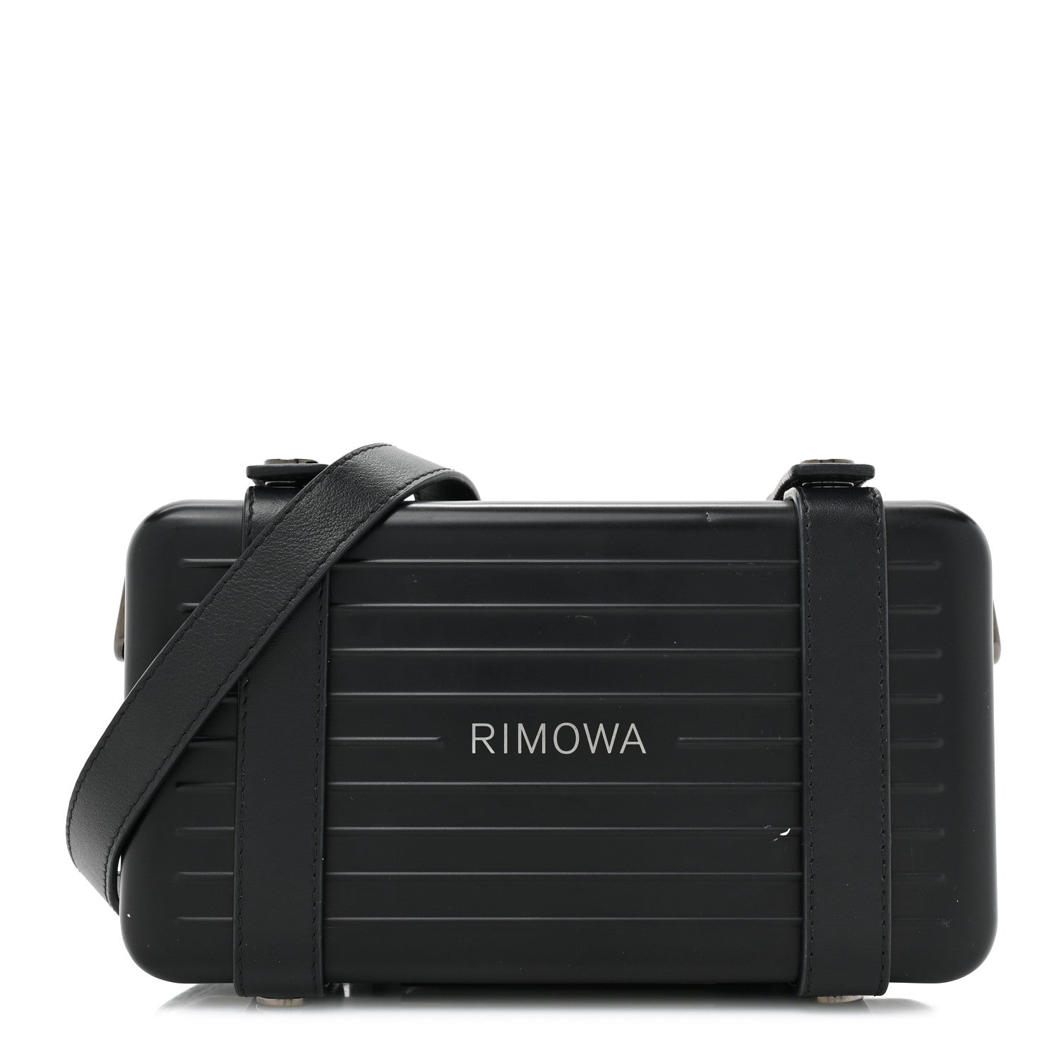 RIMOWA フラットポーチ　ブラック Rimowa Matte Polycarbonate Personal Cross-Body Bag Black 1475608