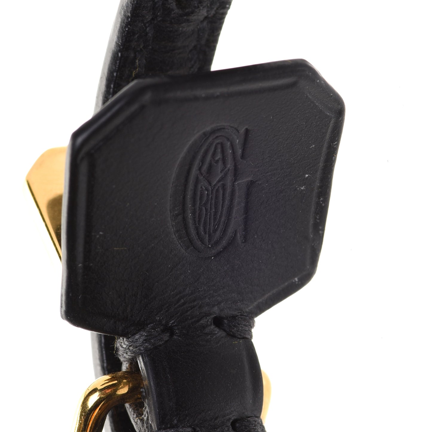 Goyardine Dog Collar Black