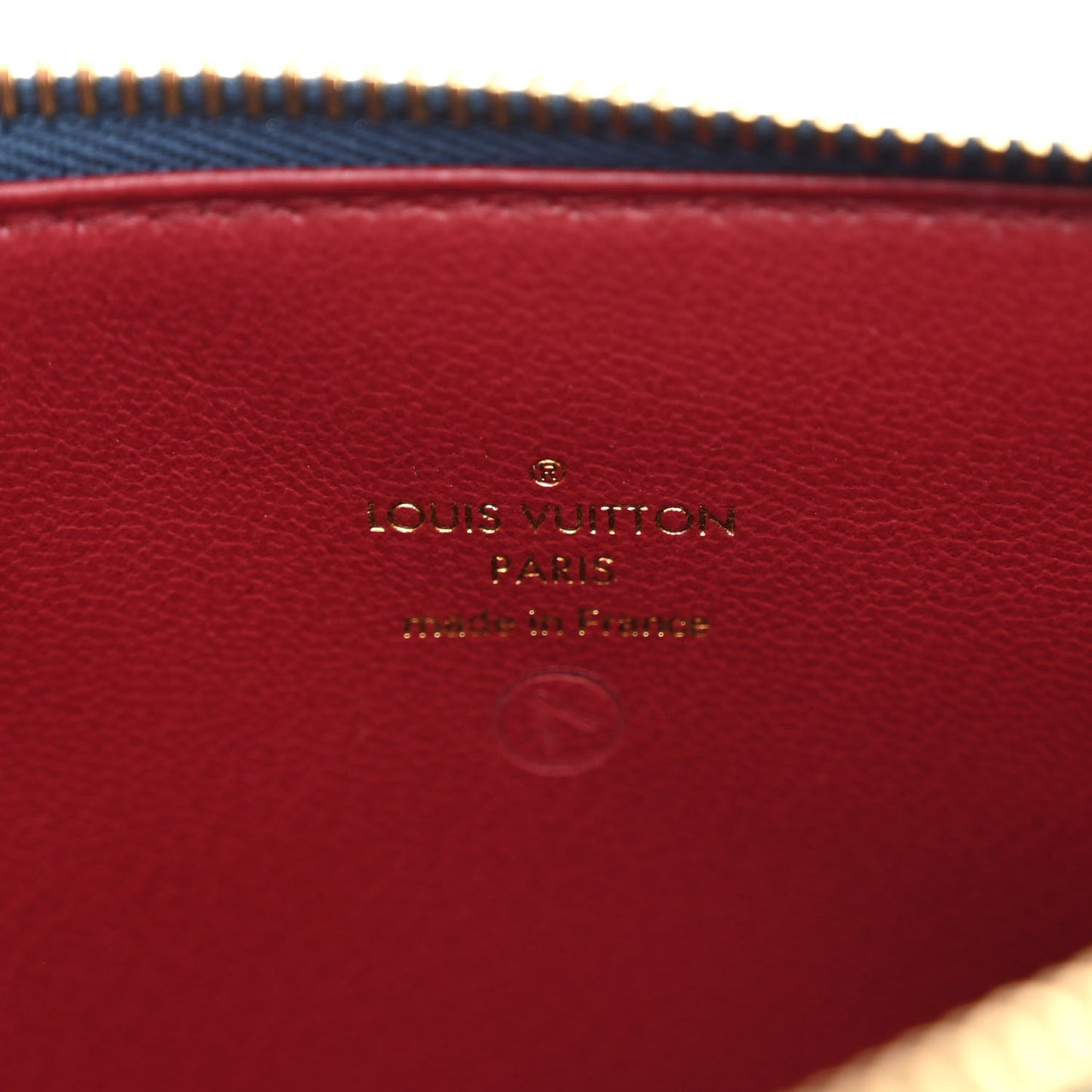 Lambskin Embossed Monogram Coussin PM Storm