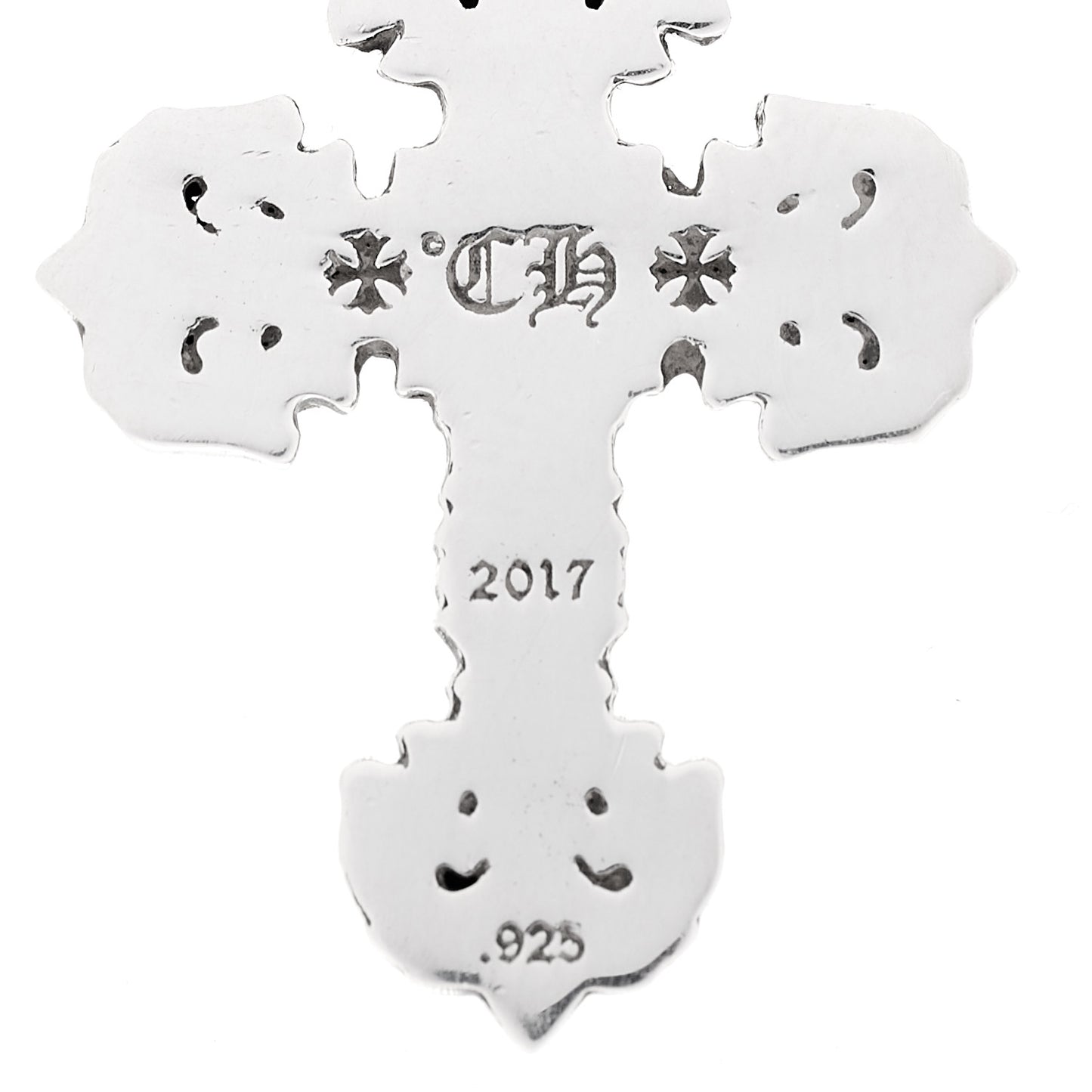 Sterling Silver Filigree Cross Pendant