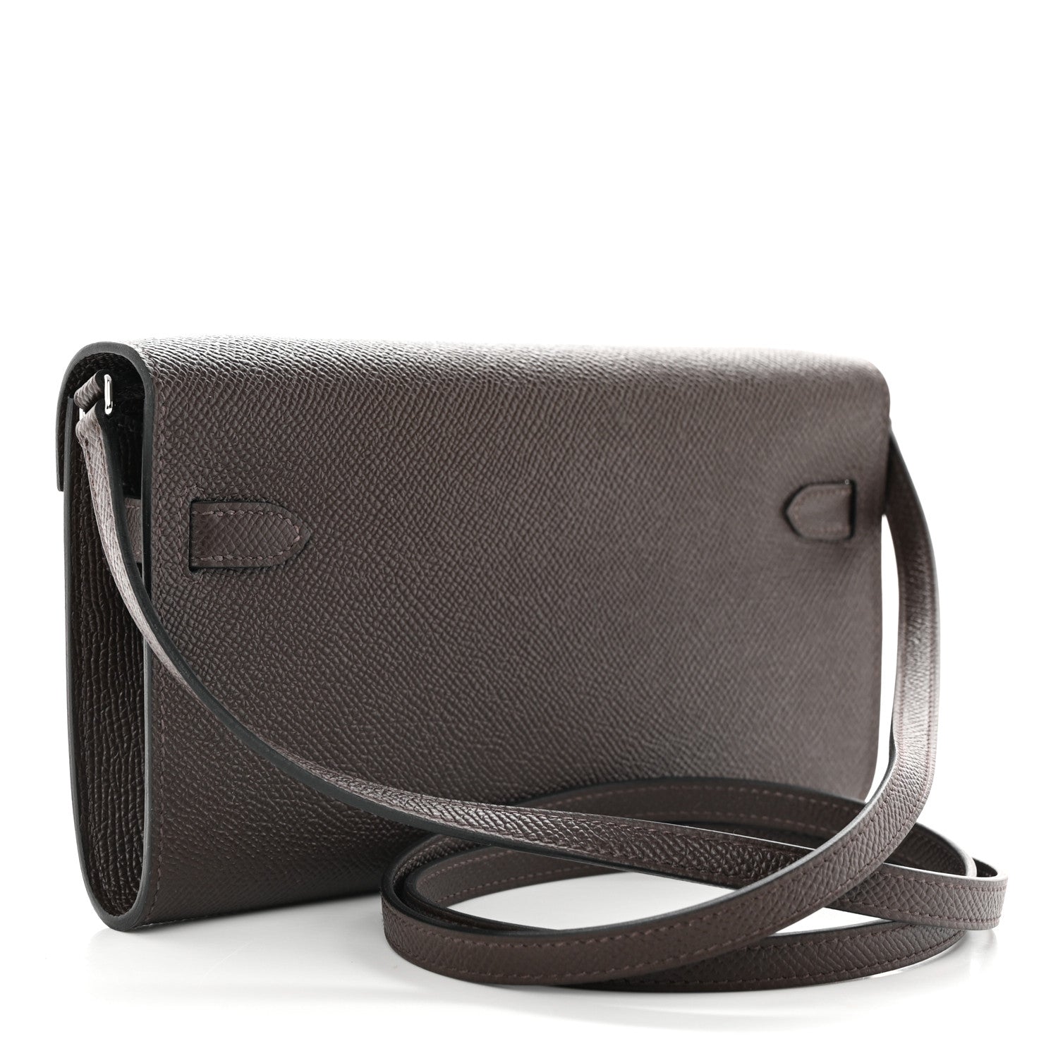 Hermes Epsom Kelly Wallet To Go Chocolate 3 of 10