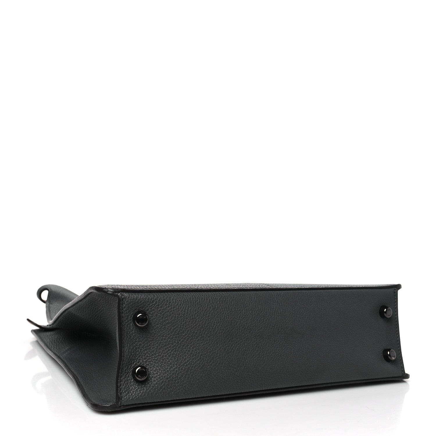 Fendi Cuoio Romano Large I SEE U Peekaboo X-Lite Tote Asfalto Praline Tobacco Moro 4 of 11