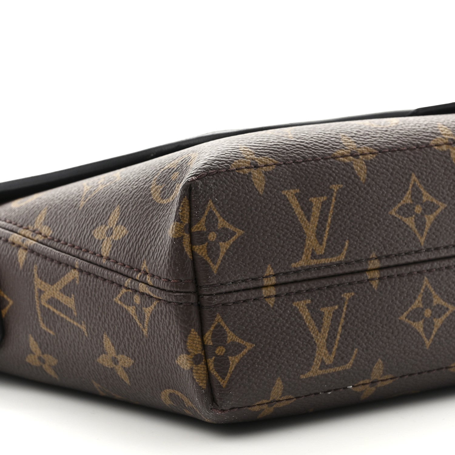 Louis Vuitton Monogram Macassar Magnetic Messenger 8 of 10