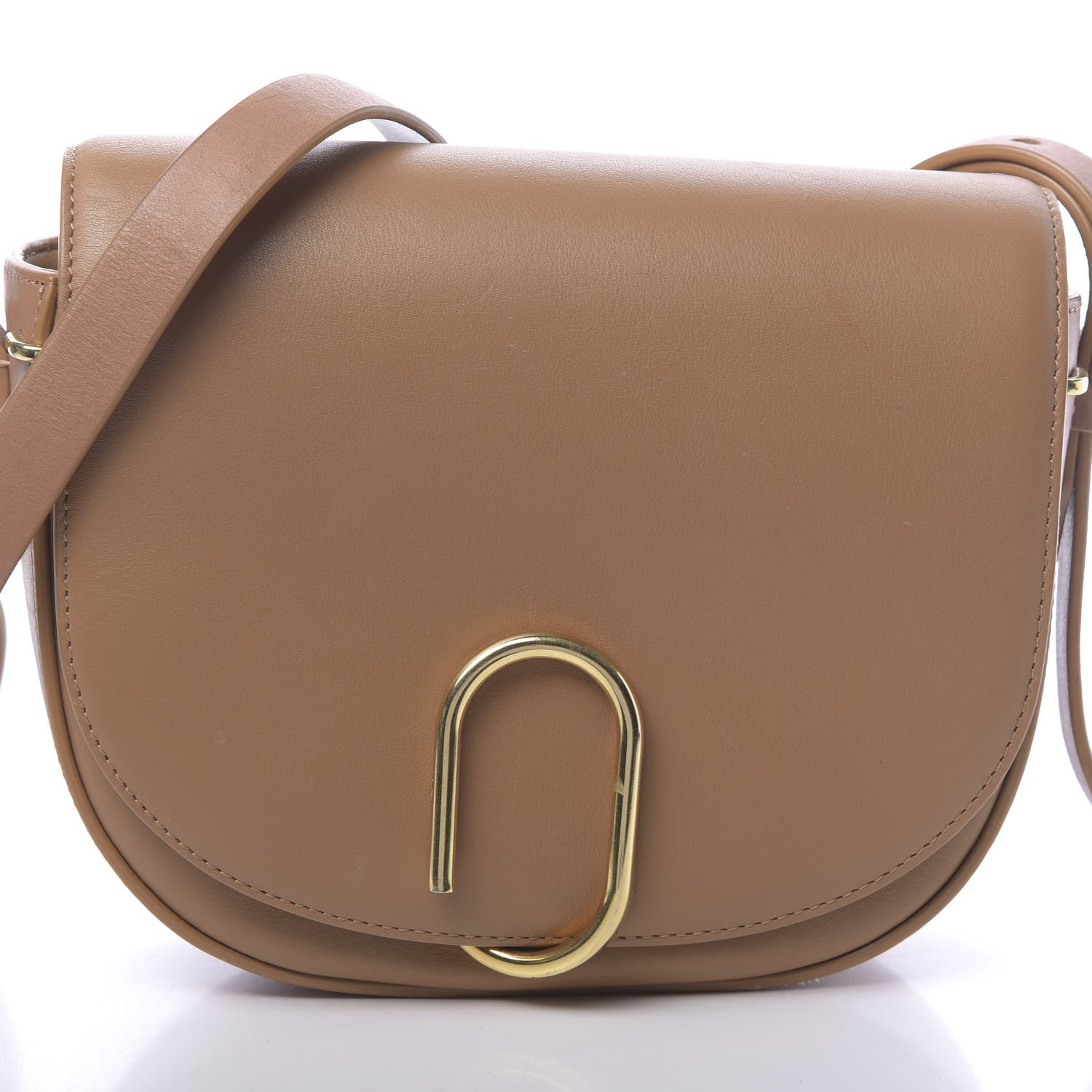 3.1 Phillip Lim 3.1 Calfskin Alix Saddle Crossbody Bag Tan 15 of 15