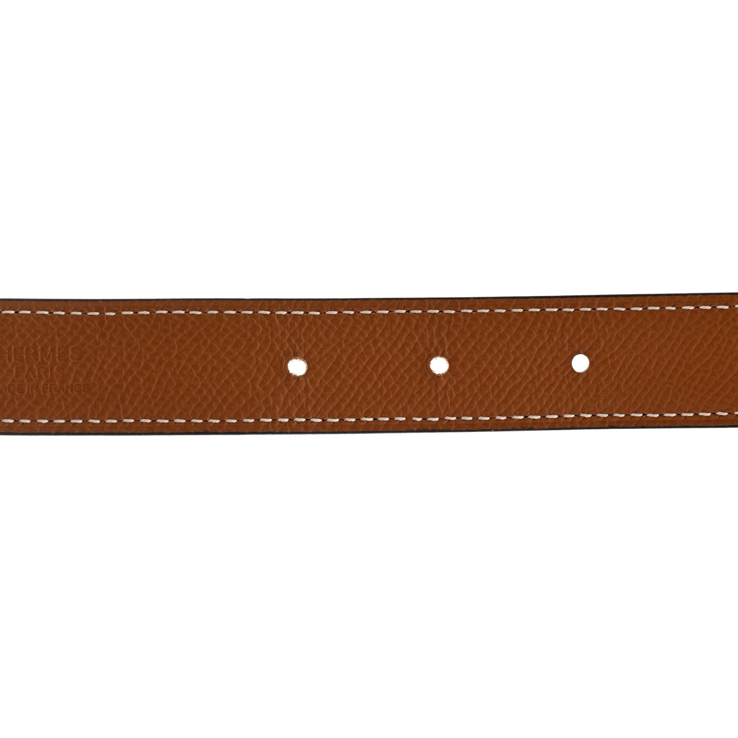 Hermes Swift Epsom 24mm Belt Strap 90 Black Gold 4 of 5