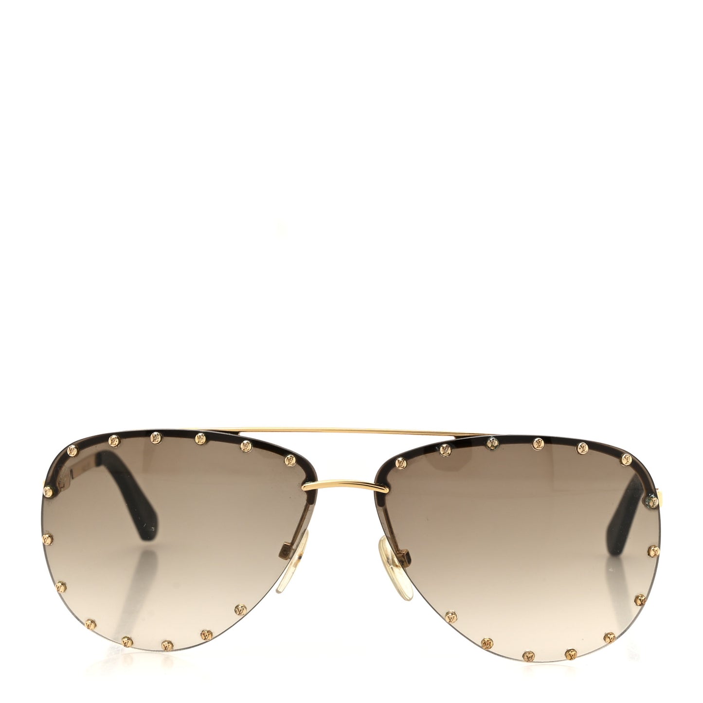 The Party Aviator Gradient Sunglasses Z0914U Brown