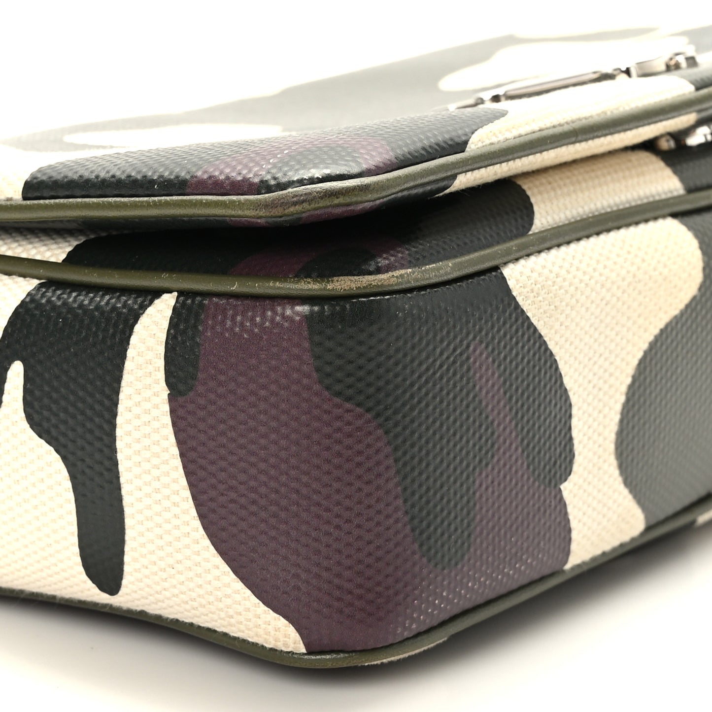 Coated Canvas Camouflage Print Small Lola Bag Multicolor