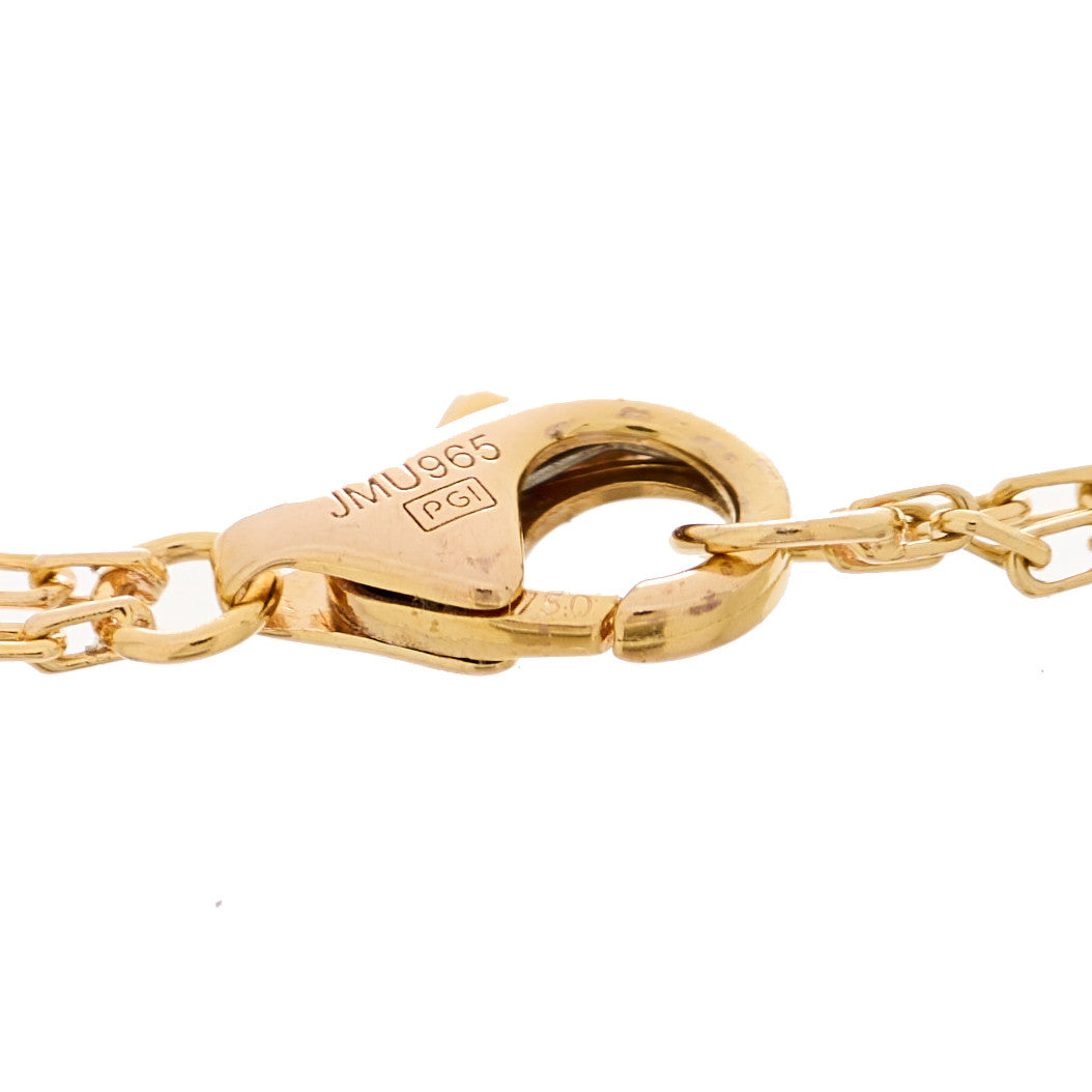 18K Pink Gold Diamond Love Bracelet