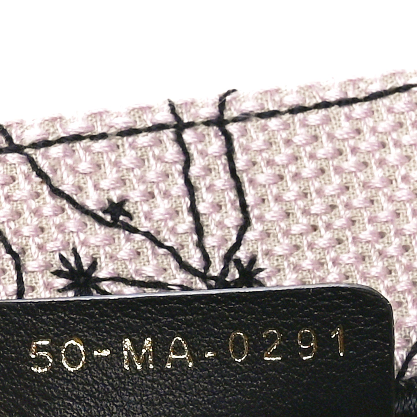 Canvas Embroidered Medium Zodiac Book Tote Latte Multicolor