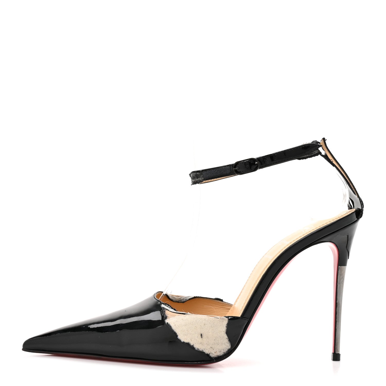 Christian Louboutin X MAISON MARGIELA Patent Bilougiela 25 Pumps