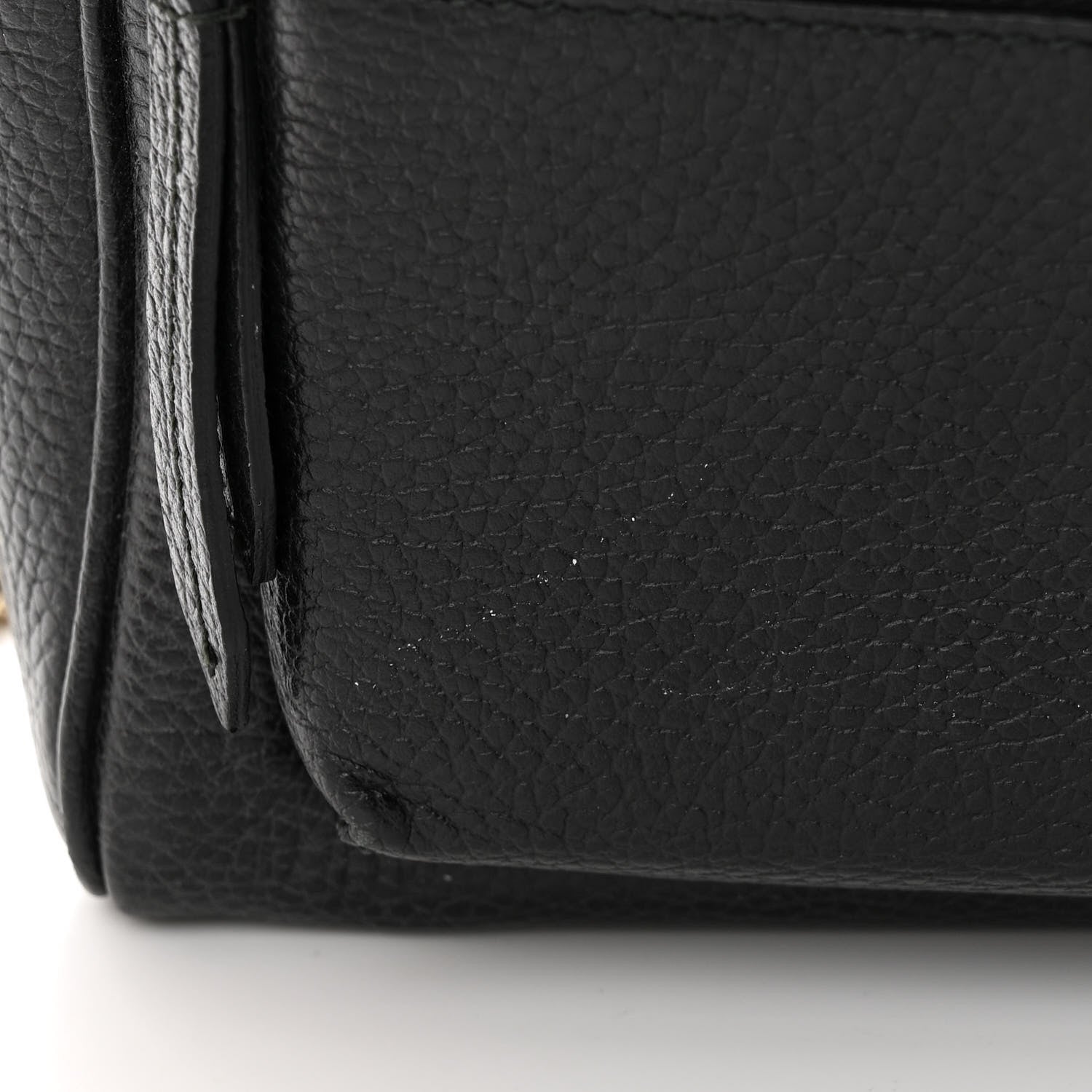 Gucci Pebbled Calfskin Soho Chain Backpack Black 11 of 14