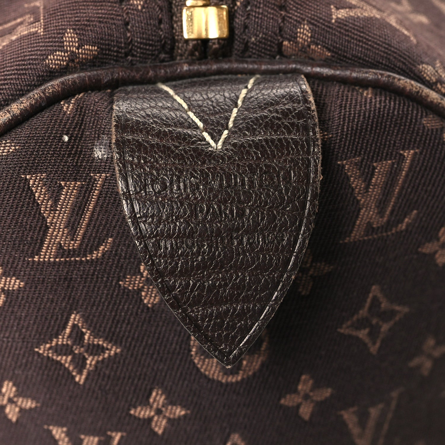 Louis Vuitton Mini Lin Speedy 30 Ebene 6 of 12