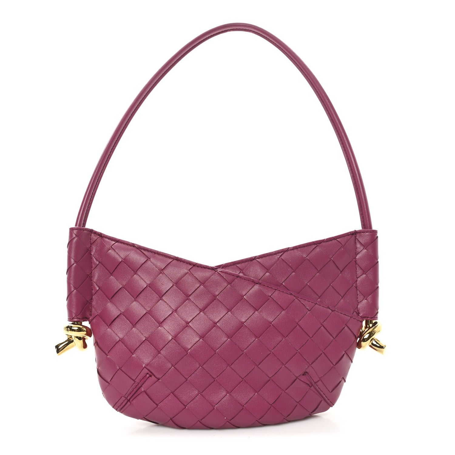 Bottega Veneta Nappa Intrecciato Mini Solstice Shoulder Bag