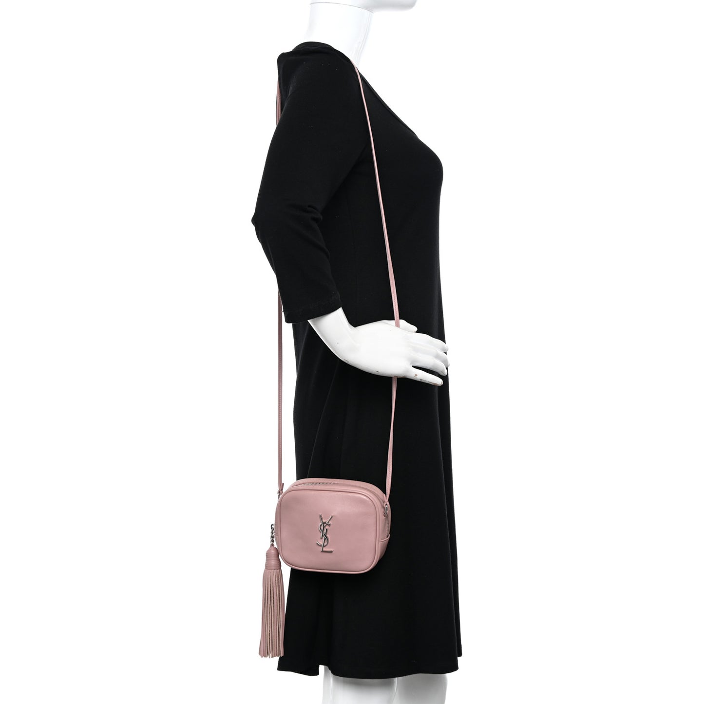 Nappa Monogram Blogger Bag Dusty Rose