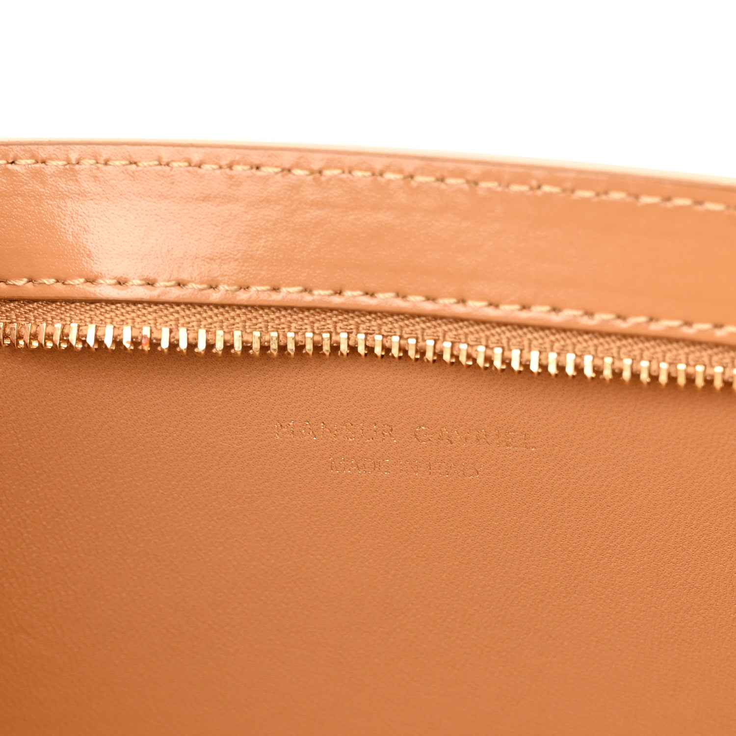 Mansur Gavriel Calfskin Pencil Shoulder Bag Caramel 6 of 9