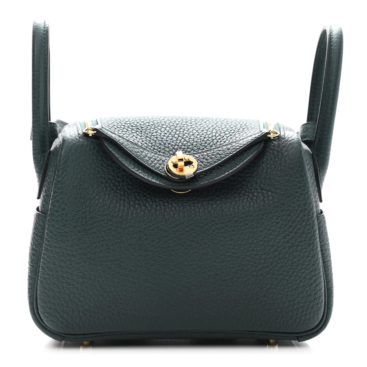 Taurillon Clemence Mini Lindy 20 Vert Cypress