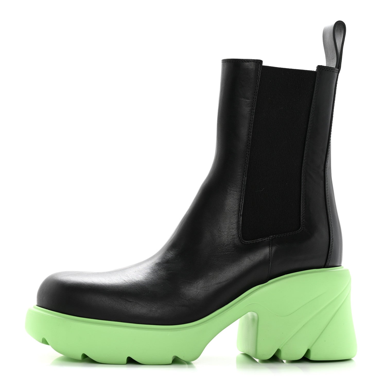 Bottega Veneta Calfskin The Flash Chelsea Boots 41 Pistachio 1 of 14