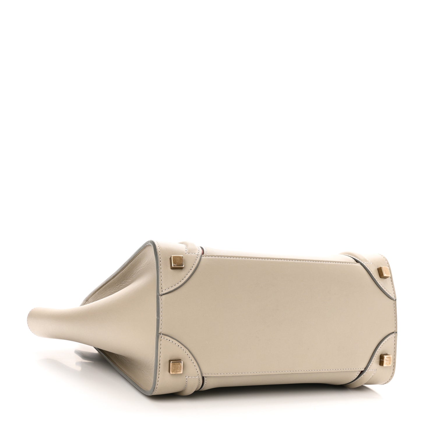 Smooth Calfskin Interstice Micro Luggage Quartz