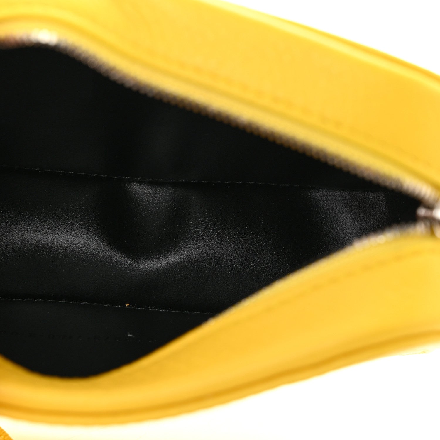 Balenciaga Smooth Calfskin Logo XS Everyday Camera Bag Jaune Soleil Black 5 of 9