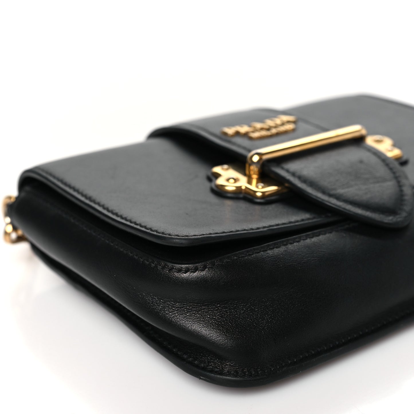 City Calf Cahier Belt Bag Black