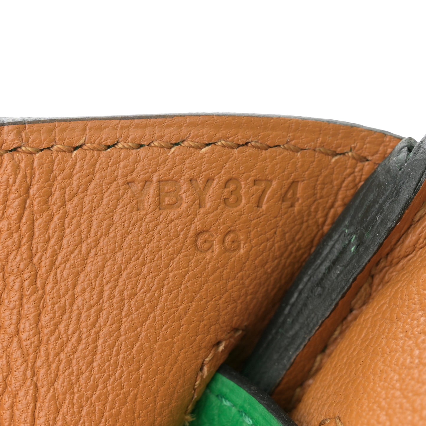 Togo Verso Birkin 30 Bambou Caramel