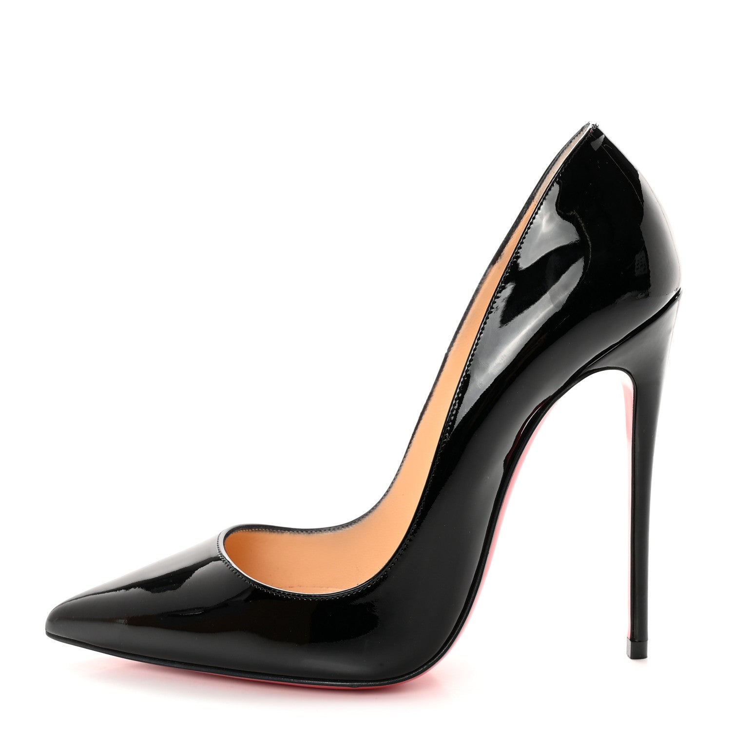 Christian Louboutin Patent So Kate 120 Pumps 37.5 Black 1368272