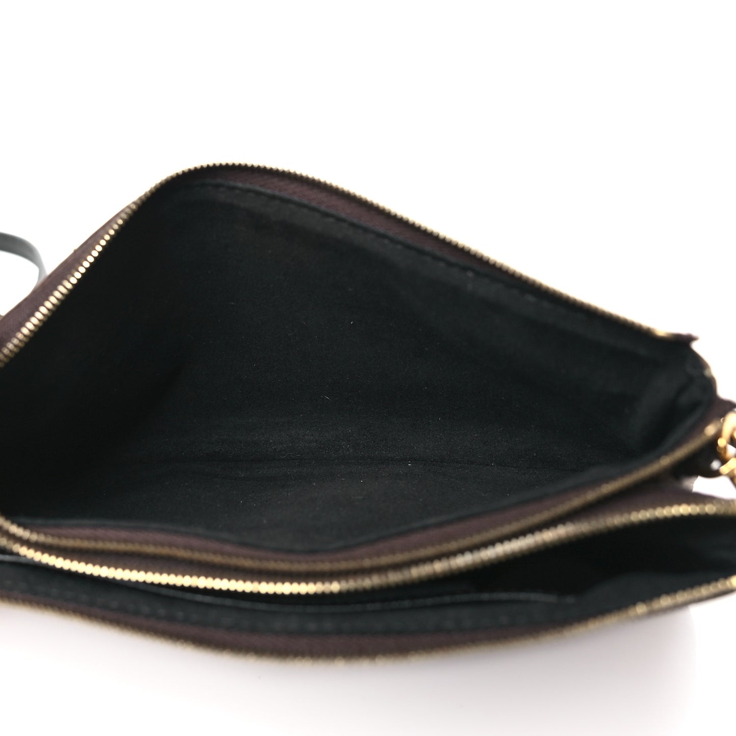 Reverse Monogram Giant Double Zip Pochette