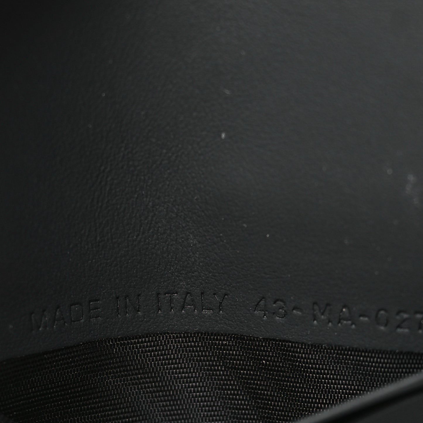 Ultra Matte Calfskin Lady Dior Long Wallet With Strap Black