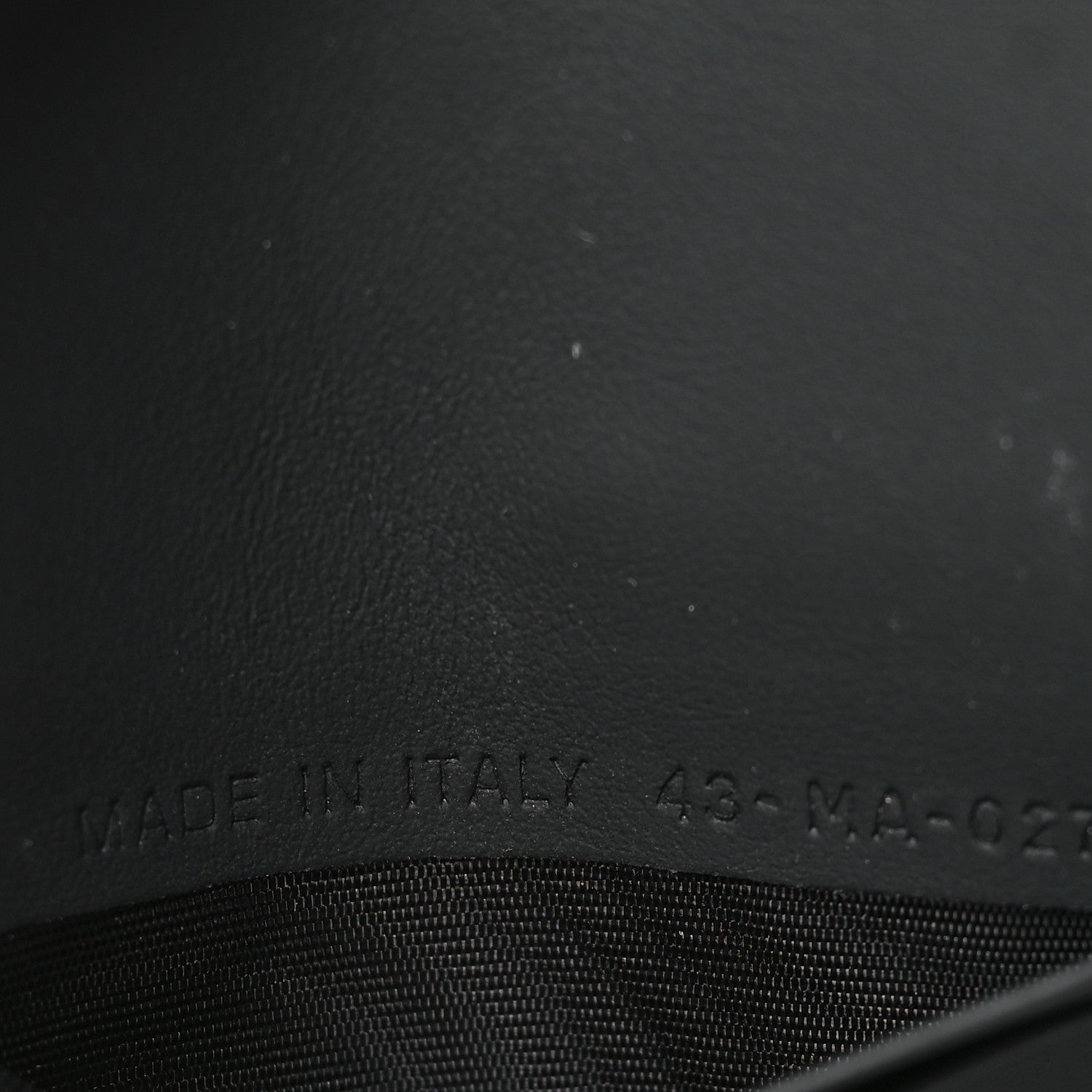 Christian Dior Ultra Matte Calfskin Lady Dior Long Wallet With Strap Black 7 of 10