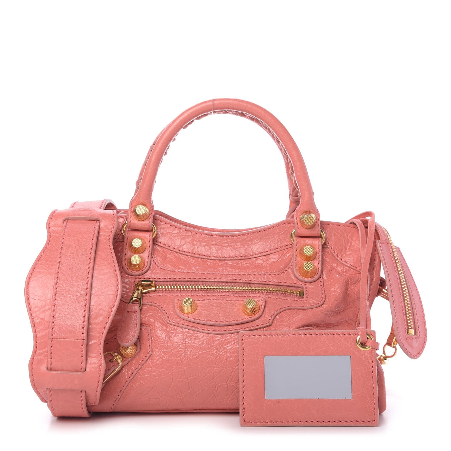 Agneau Giant 12 Gold Hardware Mini City Rose Azalee Rose Jaipur