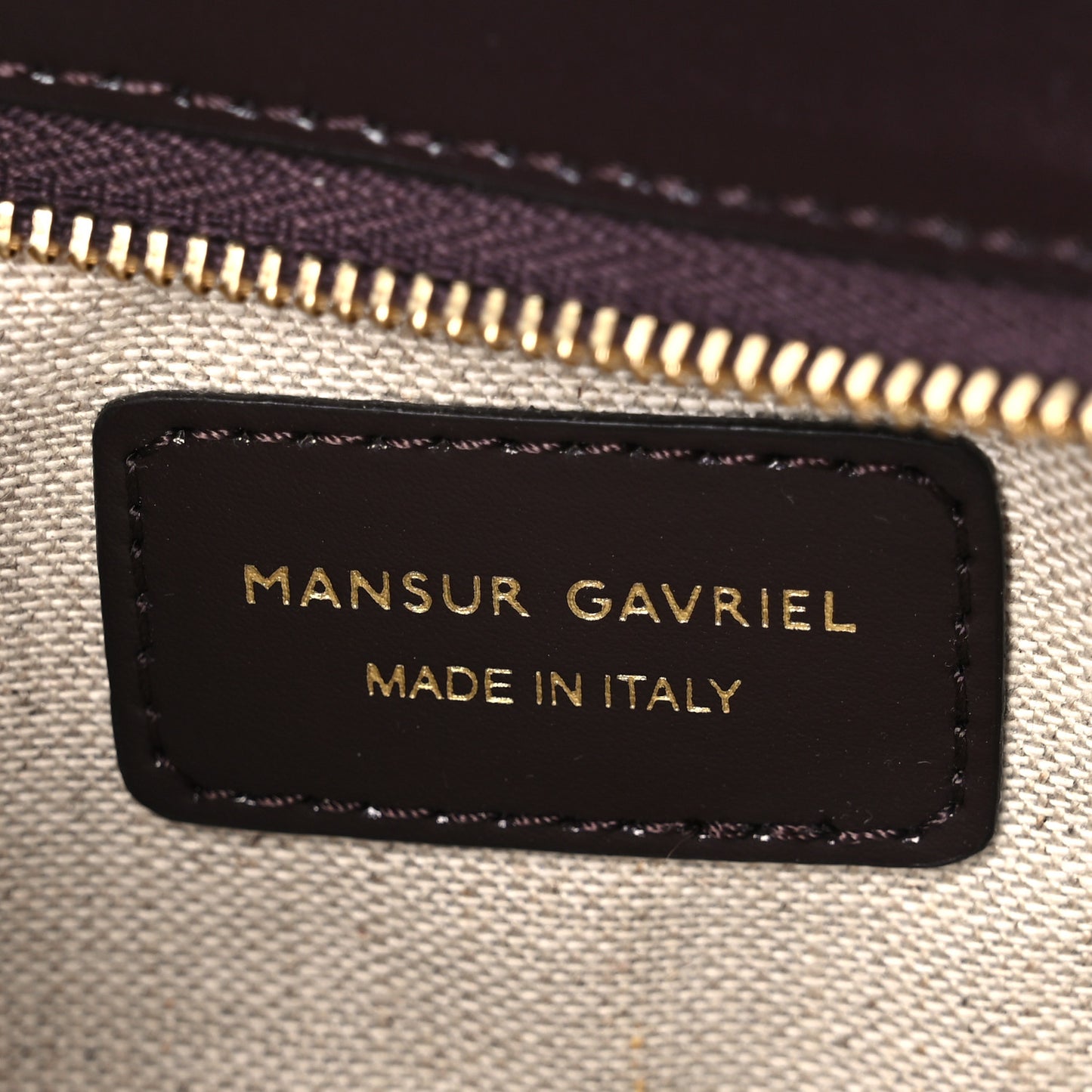 Calfskin Bonbon Top Handle Bag Aubergine