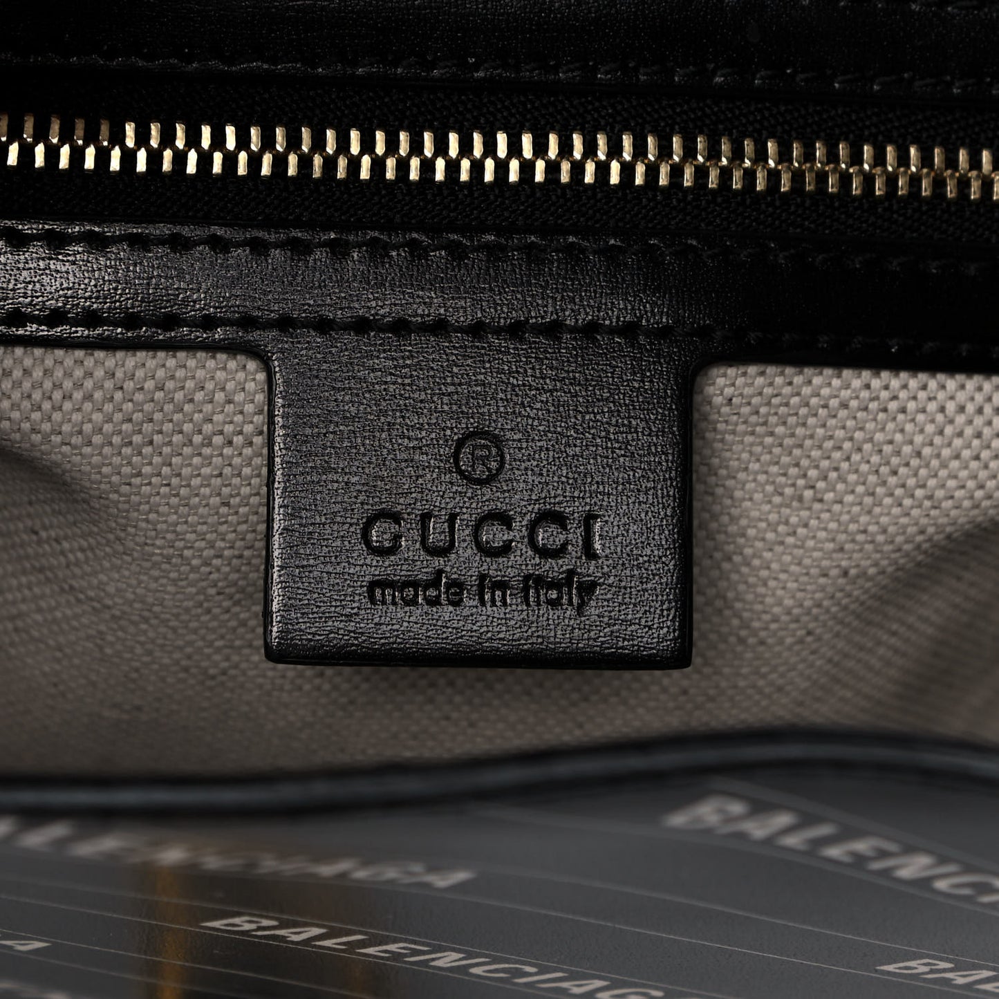 X BALENCIAGA Calfskin Logo Print Medium Jackie 1961 Hobo Black