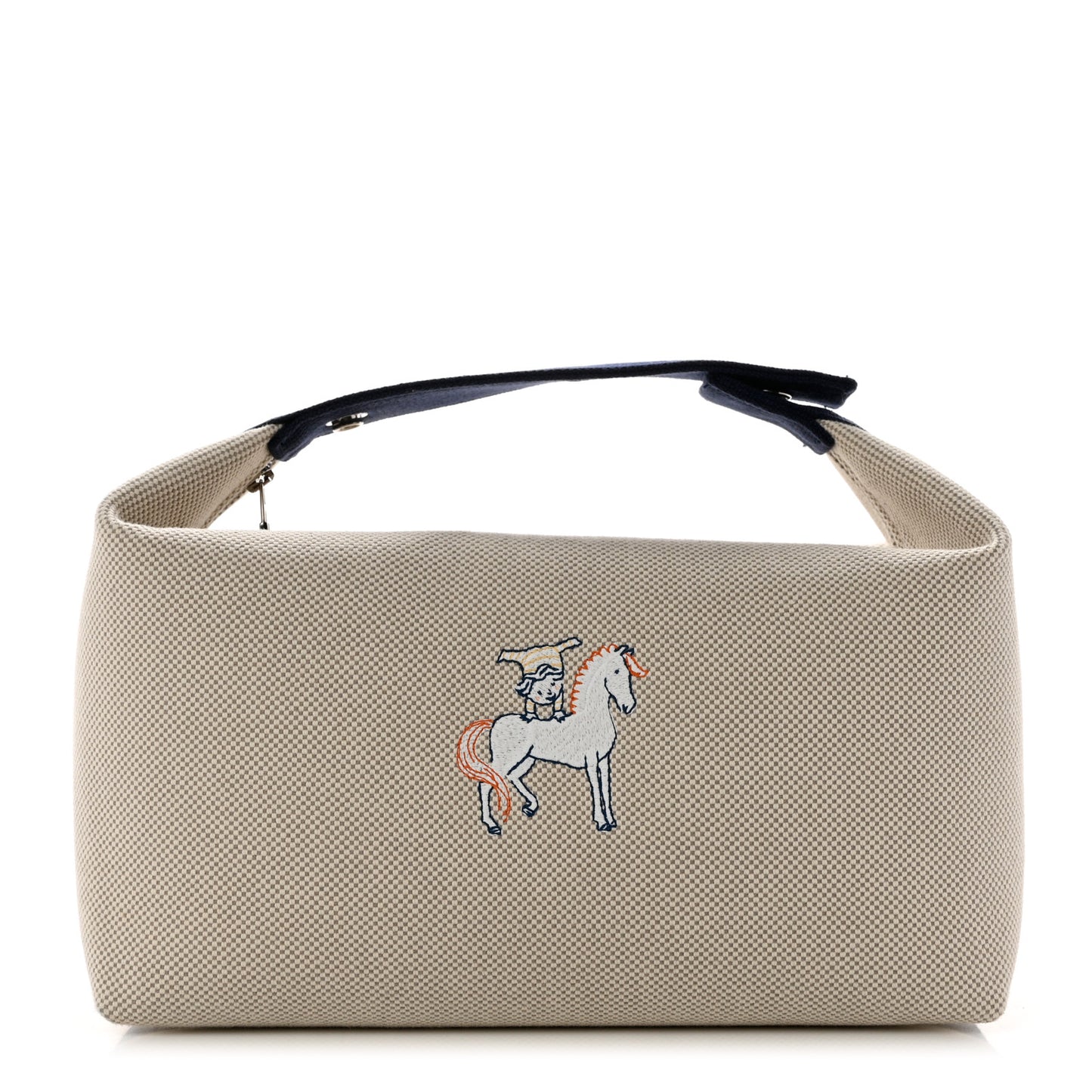 Canvas Large Bride-A-Brac Cabriole Case Bleu Nattier