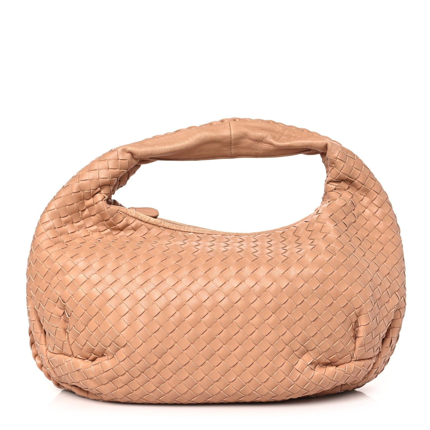 Bottega Veneta Nappa Intrecciato Medium Belly Veneta Hobo Camel 1 of 15