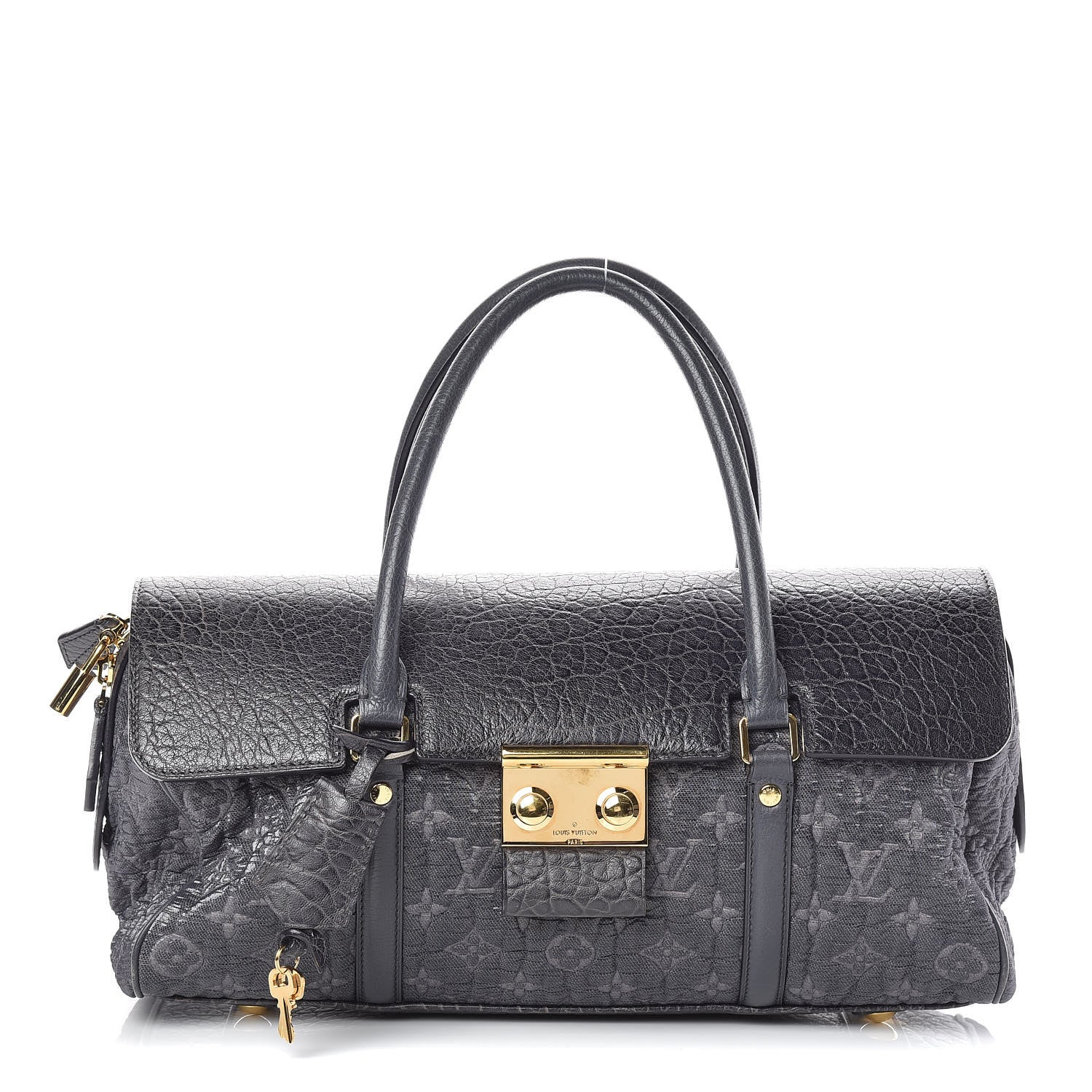 LOUIS VUITTON ダークグレー シュシュ LOUIS VUITTON ダークグレー シュシュ 𝐋𝐎𝐔𝐈𝐒