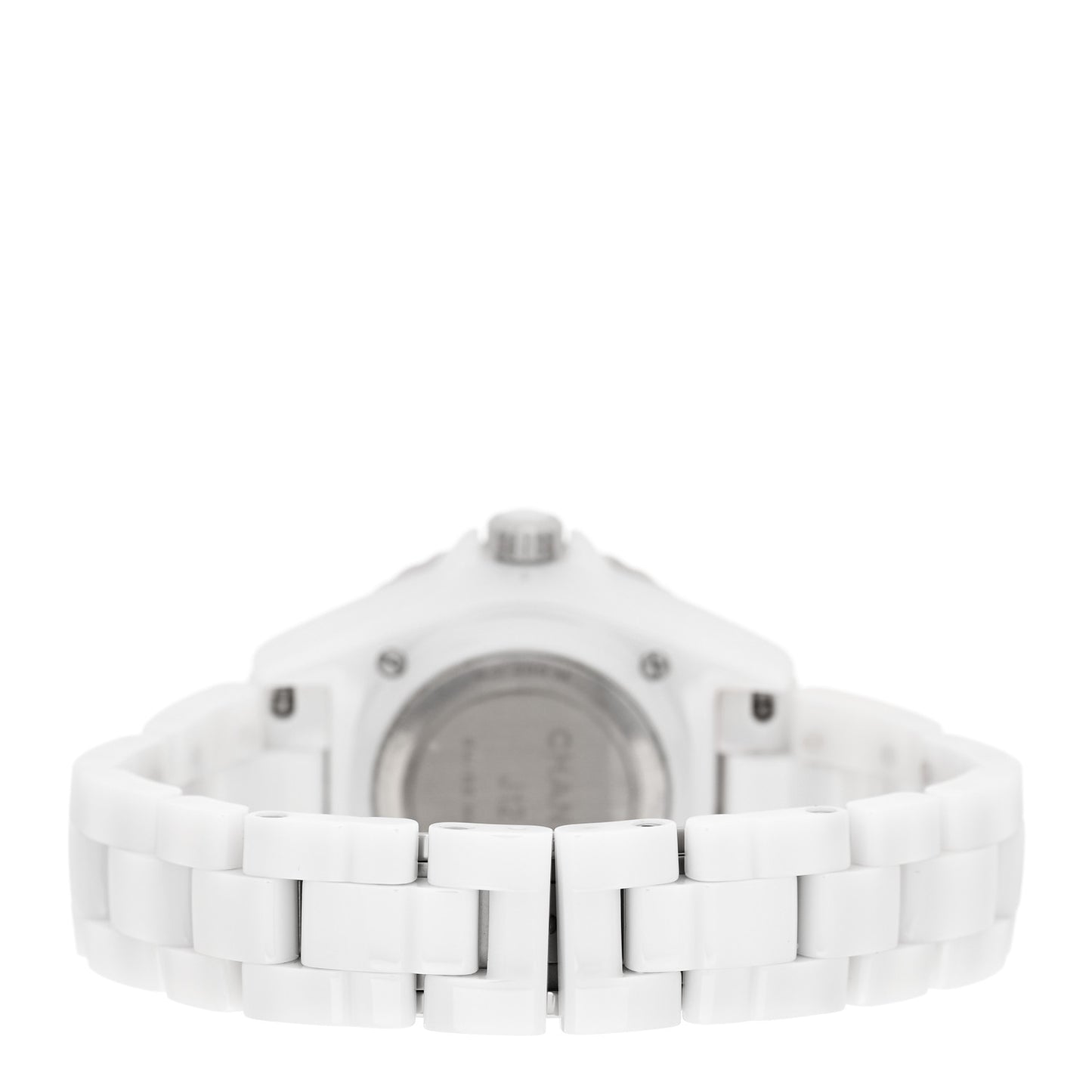 Stainless Steel Ceramic 33mm J12 Quartz Watch White