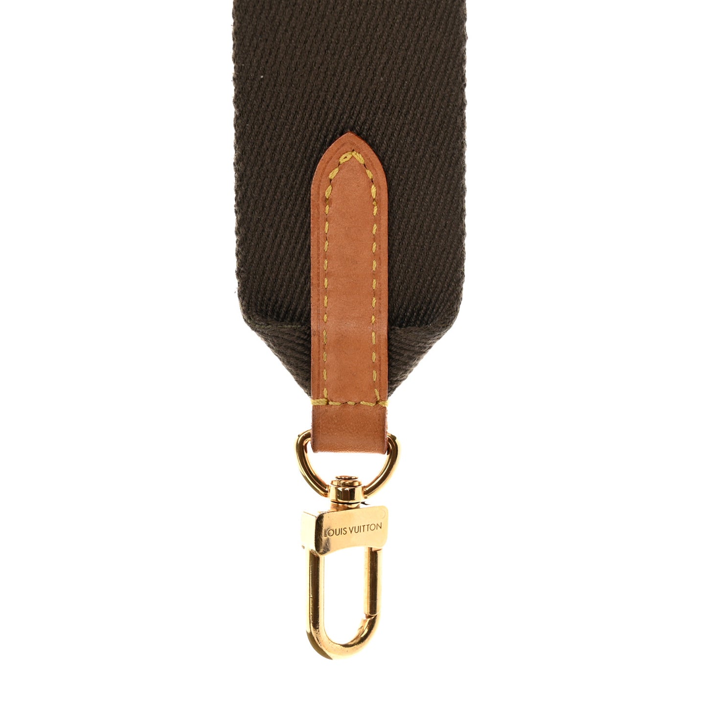 Lambskin Embossed Monogram Coussin MM Khaki