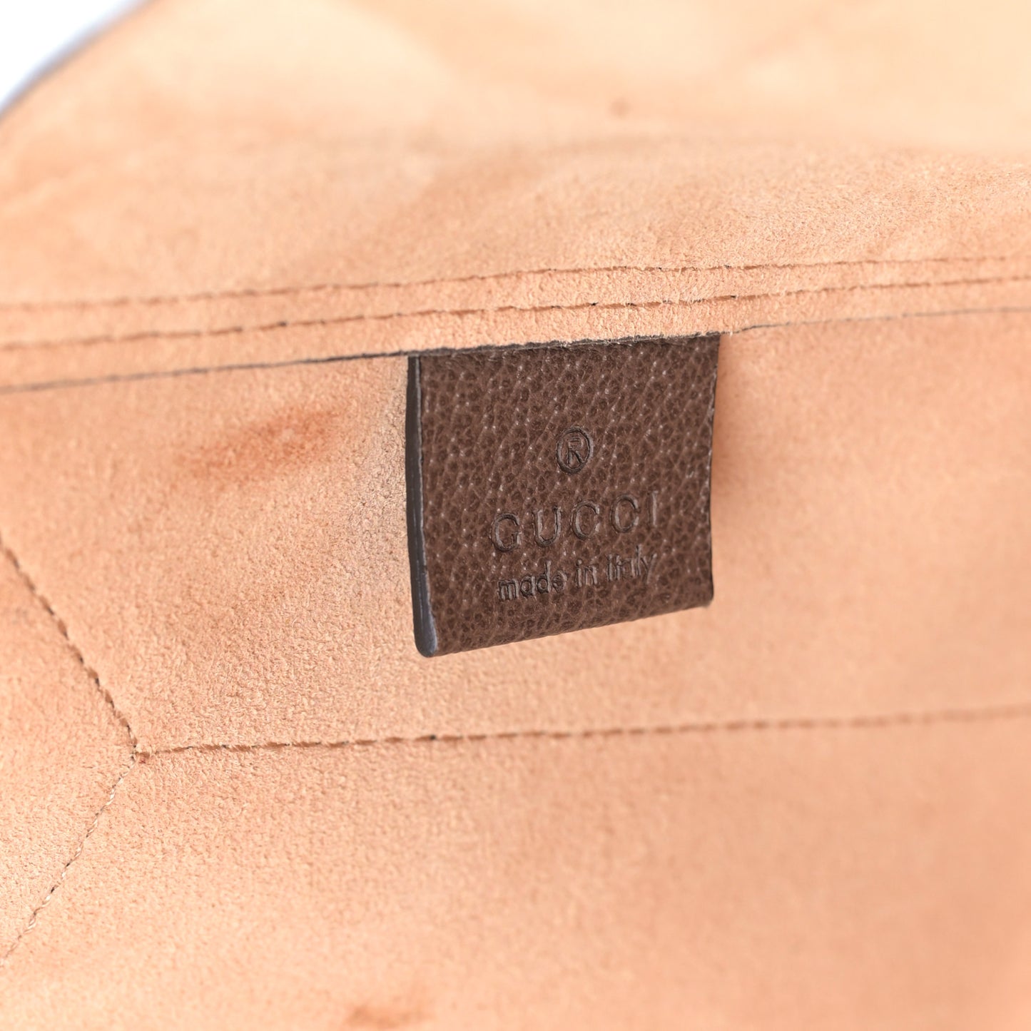 GG Supreme Monogram Web Ophidia Tote Brown