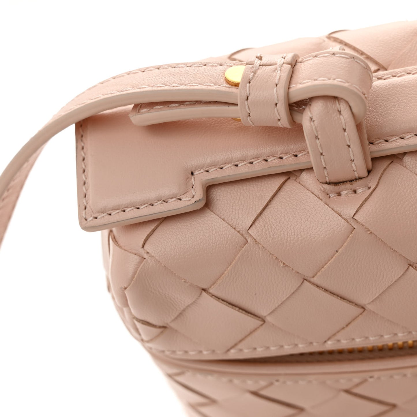 Calfskin Intrecciato Bang Bang Vanity Case Cameo
