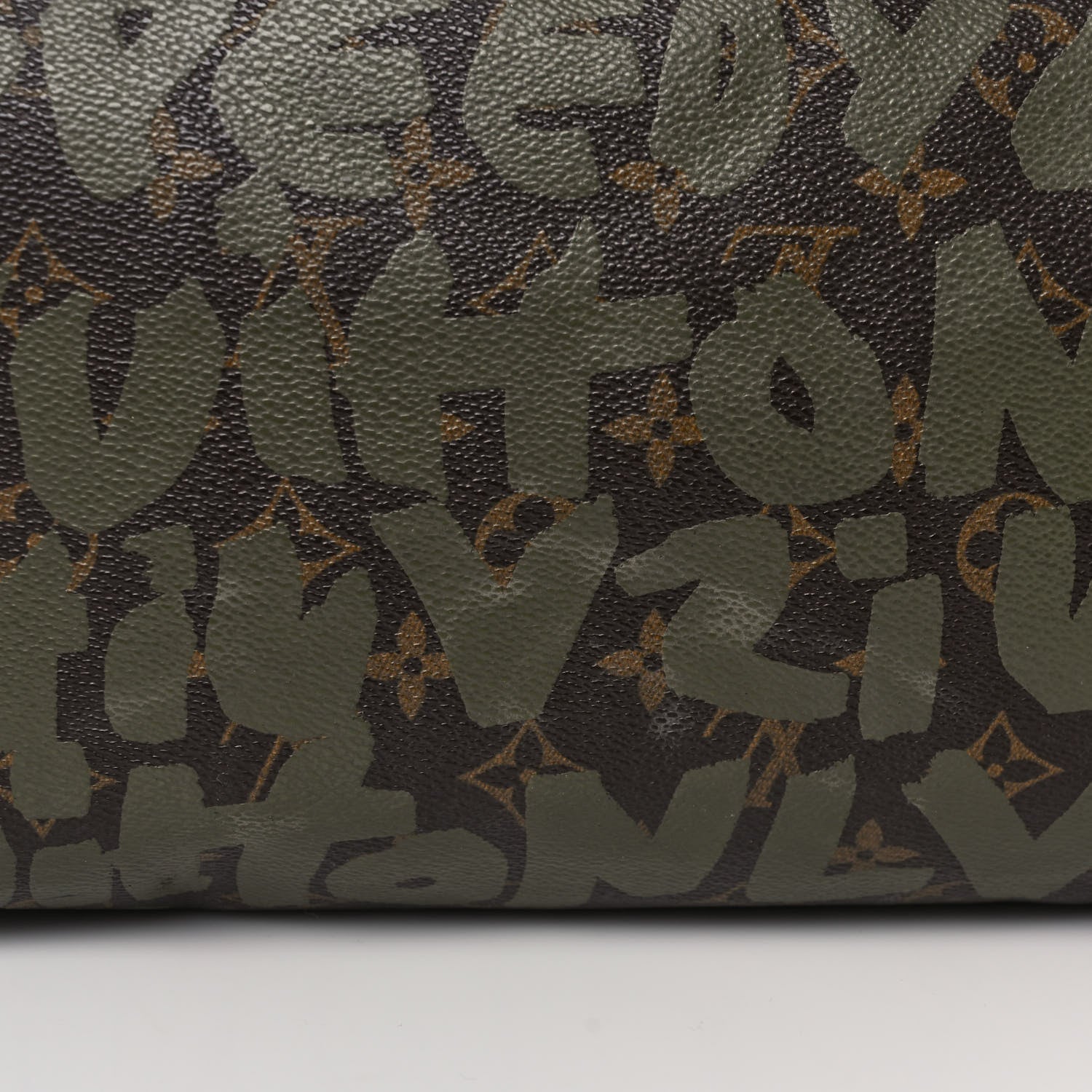 Louis Vuitton Monogram Graffiti Speedy 30 Kaki 11 of 23
