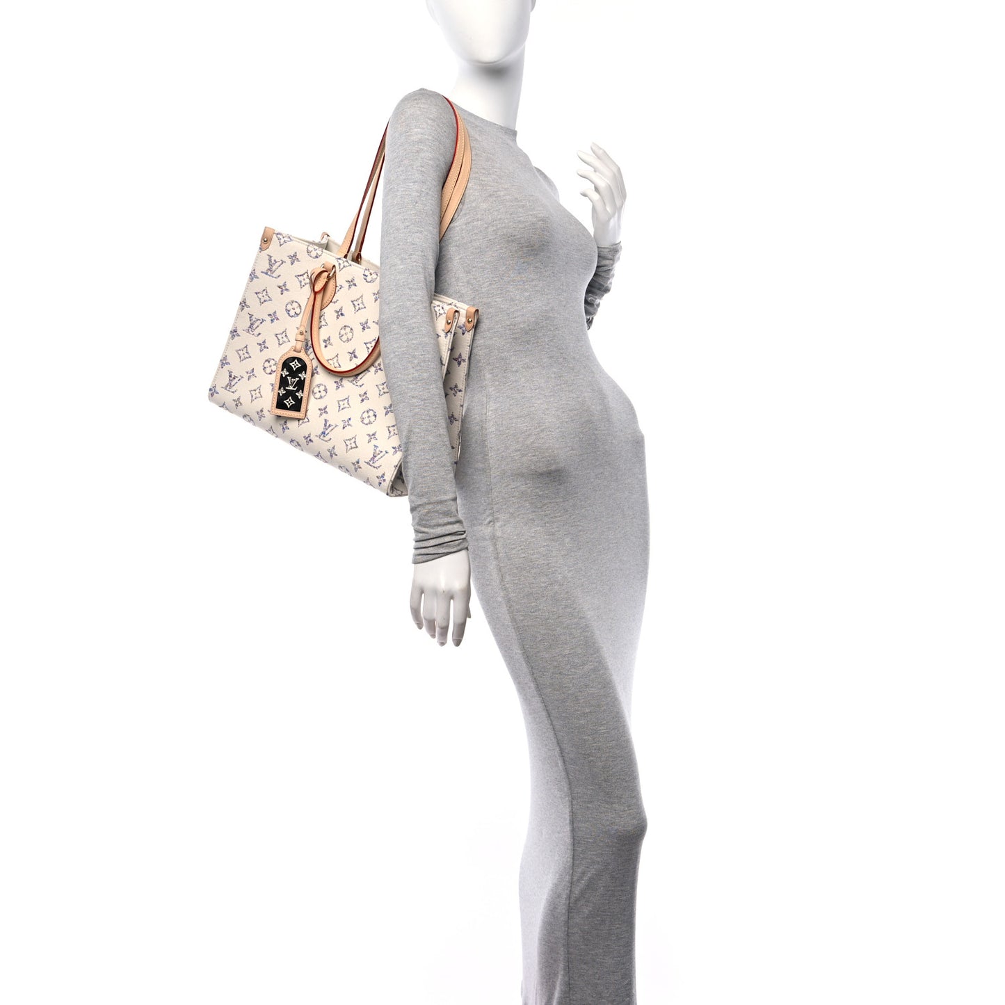 Monogram Jacquard Nautical Onthego MM Multicolor Beige