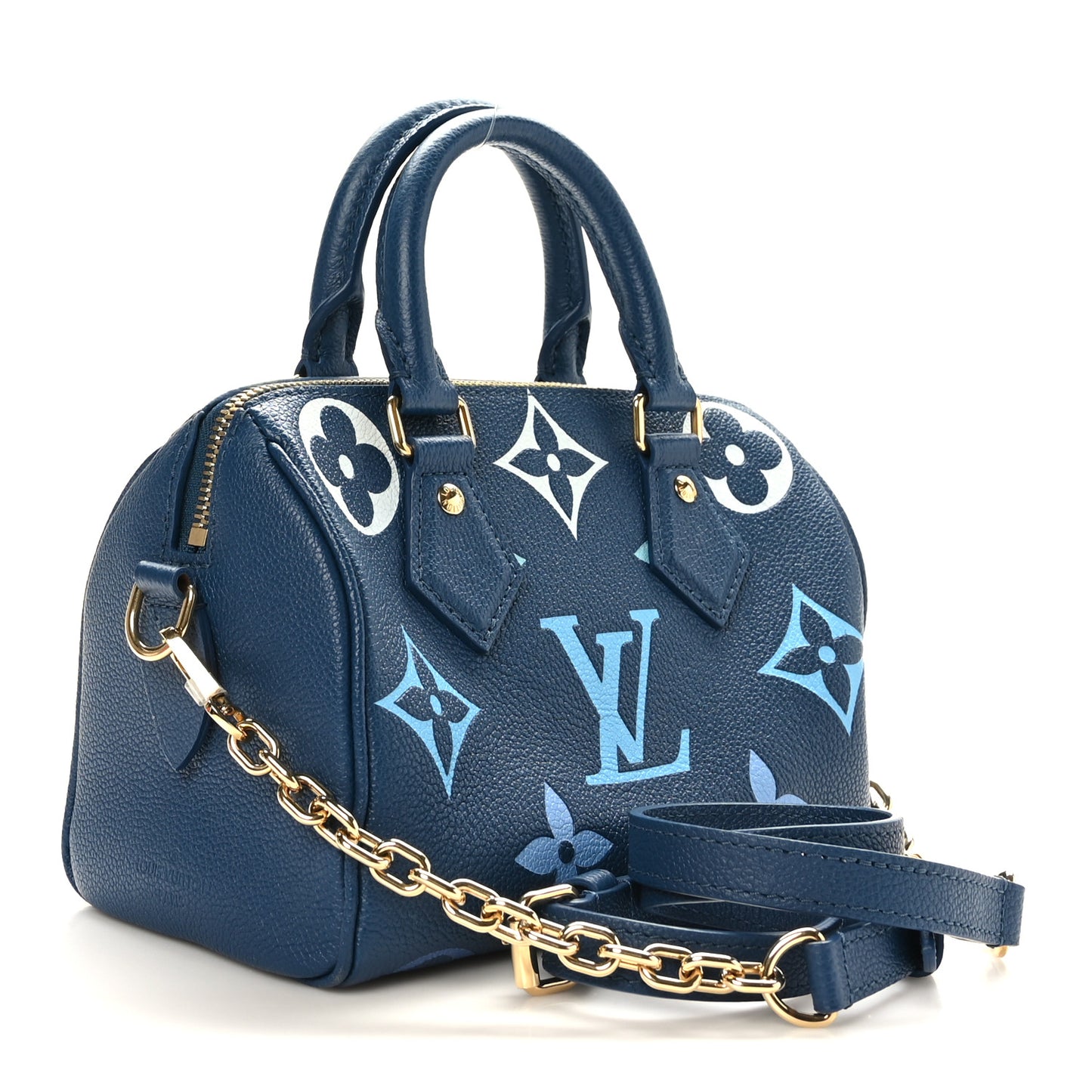 Empreinte Monogram Giant Speedy Bandouliere 20 Degrade Blue
