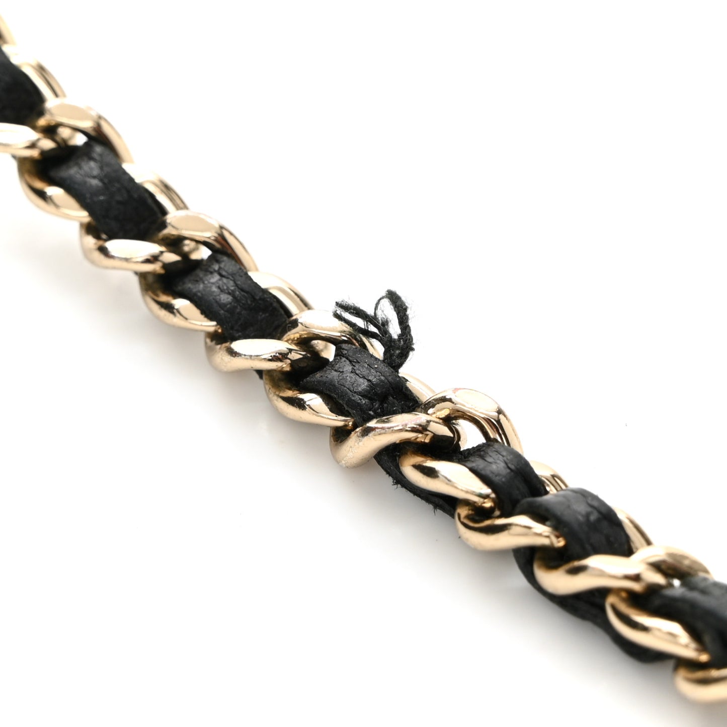 Caviar Quilted Vintage Mademoiselle Wallet On Chain WOC Black