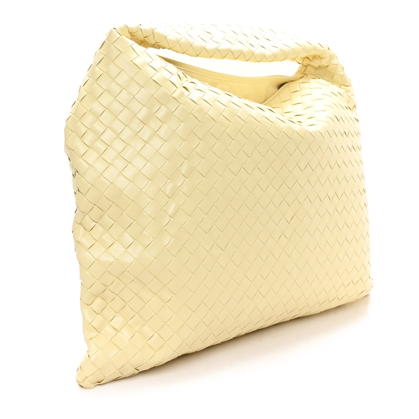 Calfskin Intrecciato Large Hop Camomile