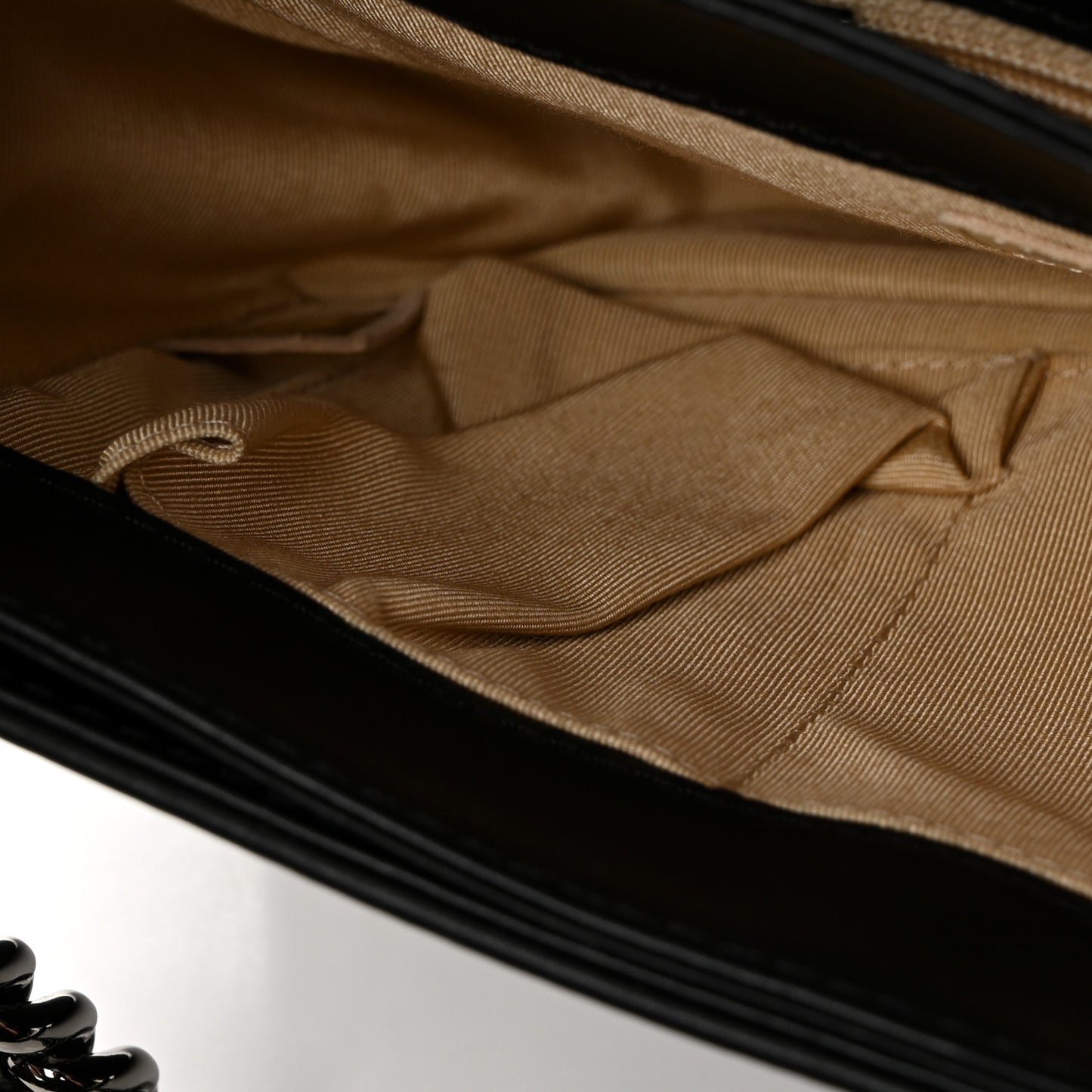 Calfskin Woven Medium Boy Reverso Flap Black