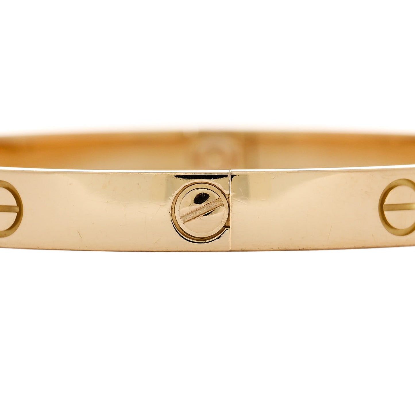 18K Yellow Gold LOVE Bracelet 19