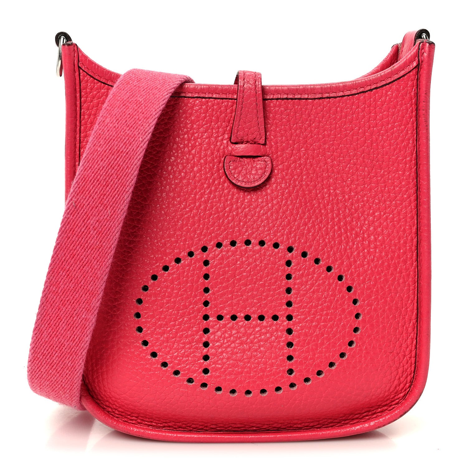 Hermes Taurillon Clemence Evelyne TPM Rose Extreme 1869526