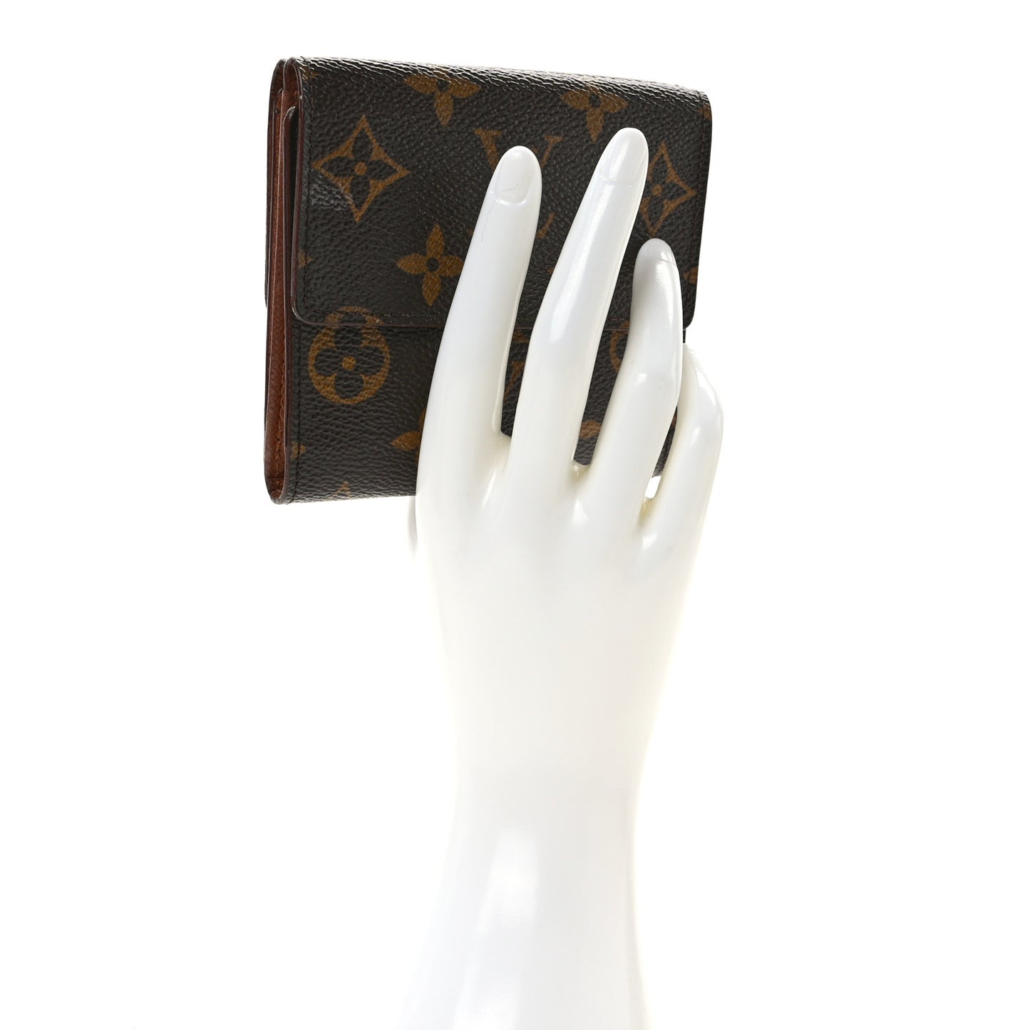 Monogram Porte-Monnaie Billets Cartes Credit Wallet